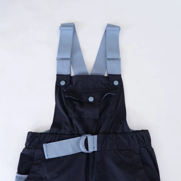 Free People FP Movement Navy Onesie Jumpsuit Overalls Small - Picture 12 of 16